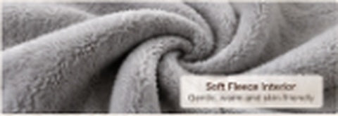 Ultra-soft fleece interior lining
