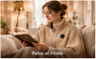Relax at Home with heated shawl
