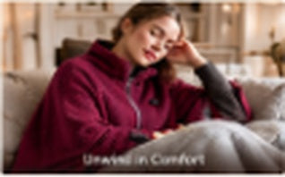 Unwind in Comfort with heated shawl