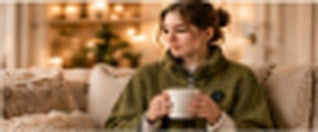 Winter style in Olive Green